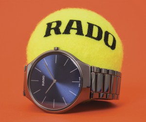 輕盈靈動 RADO瑞士雷達表以True Thinline真薄系列腕表致敬網球運動 卓著風格揮灑賽場內外 