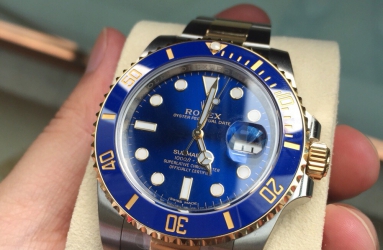 纪念30而立 入劳力士间金蓝水鬼