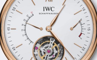 IWC万国表推出柏涛菲诺系列手动上弦陀飞轮逆跳腕表