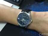惦记很久的蓝盘月相名士克里顿MOA10057腕表