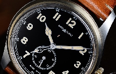 经典重现 万宝龙1858系列自动上链两地时腕表