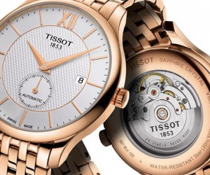 刻劃屬于成熟的宣言：天梭表T-Classic Tradition俊雅系列小秒針款腕表