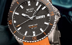 精彩纷“橙” 活力十足 瑞士美度表领航者系列钛合金长动能防水腕表测评