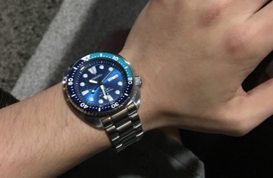 入手seiko SRPB11J1蓝绿圈鲍鱼限量版作业