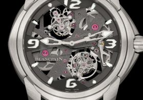 不可思议的组合 BLANCPAIN宝珀L-Evolution 开创系列陀飞轮卡罗素腕表