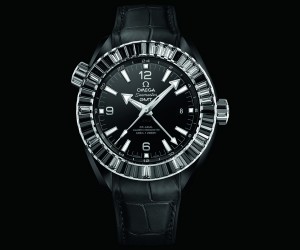 欧米茄海马系列海洋宇宙“深海之黑”腕表 SKP限量版