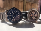 上手效果都不错 新入手帝舵蓝面pelagos 25600tb