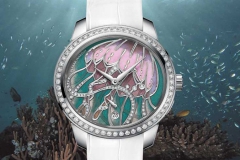 雅典表推出《玉玲珑优雅水母》腕表