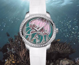 雅典表推出《玉玲瓏優雅水母》腕表