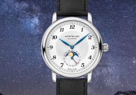 璀璨星耀月相盤 品鑒萬寶龍明星系列U0116508腕表