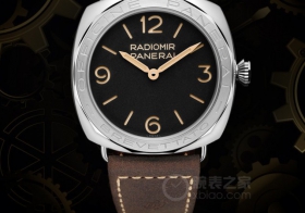 型格十足的復古范 品鑒沛納海Radiomir系列3日動儲精鋼腕表