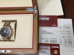 老婆送的生日礼物  欧米茄超霸系列红金腕表
