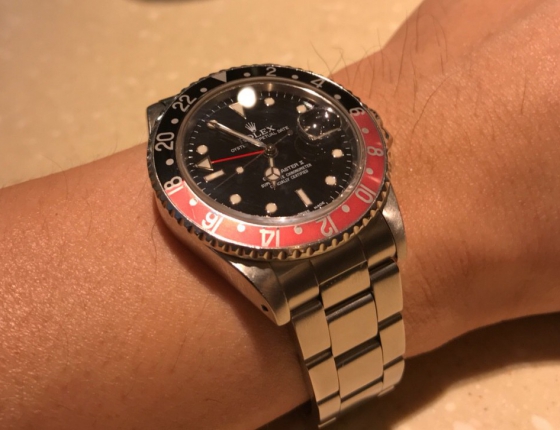劳力士难得一见的老表  Gmt Master II 16760可乐圈