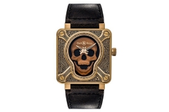 BELL & ROSS BR01 BURNING SKULL BRONZE 中国及香港独家发售限量版