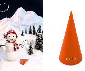 Swatch推出圣诞限量版腕表ISIDOR，和雪人一起庆祝圣诞节！