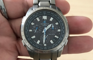 卡西欧OCEANUS 6局电波 我的校表神器！