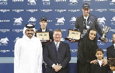 卡塔尔骑手在多哈举行的2017年浪琴表世界冠军巡迴赛夺冠