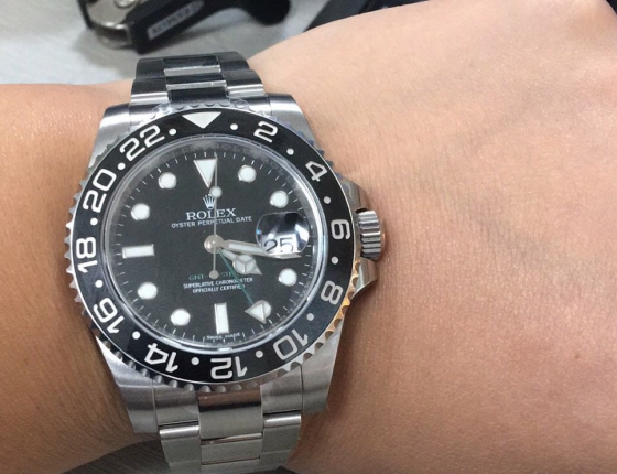 中毒已久 最终还是入手喜欢的GMT绿针