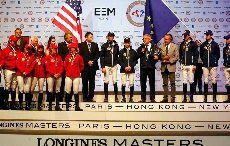 欧洲队在骑师马术大师杯首夺胜利
