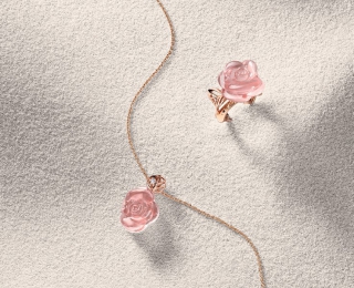 送她一束玫瑰，不如送她一件Rose Dior Pré Catelan玫瑰造型珠宝