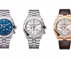 江诗丹顿推出Overseas纵横四海系列两地时间腕表及超薄万年历腕表
