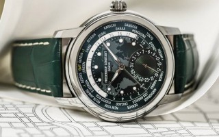 预热Baselworld 2018 康斯登推出典雅自家机芯世界时区绿色腕表