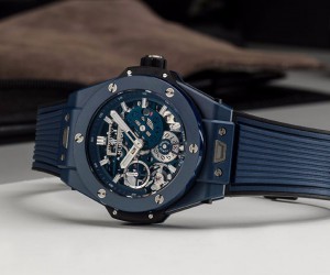 Hublot宇舶表BIG BANG MECA-10 蓝色陶瓷腕表