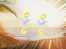如阳光般明媚，像向日葵般温暖的Sunny Side Of Life黄钻珠宝
