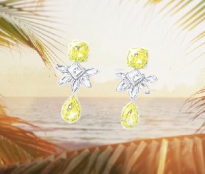 如阳光般明媚，像向日葵般温暖的Sunny Side Of Life黄钻珠宝