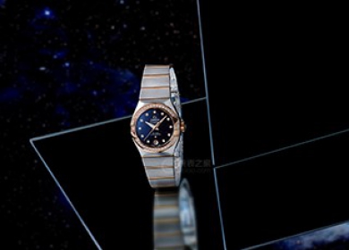 璀璨星空 欧米茄星座系列“蓝色星空”限量版女士腕表