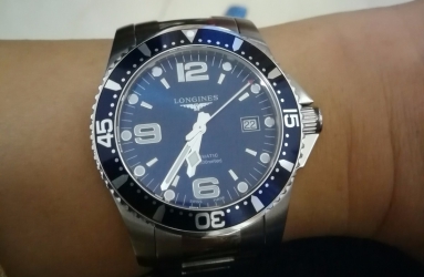 要买就买价贵有牌子的 入手浪琴蓝盘康卡斯