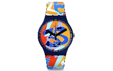 SWATCH与艺术家UGO NESPOLO合作推出特别腕表，庆祝品牌 诞生35周年