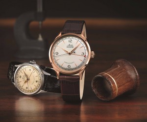 2018巴塞尔钟表展预热 瑞士美度表舵手系列1939年复刻版“中央指针式日历”限量款腕表