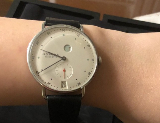 德系表大表盘才好看 入手 NOMOS 1101