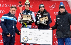 瑞士兄妹MÉLANIE与LOÏC MEILLARD夺得“浪琴滑雪新星杯”奖