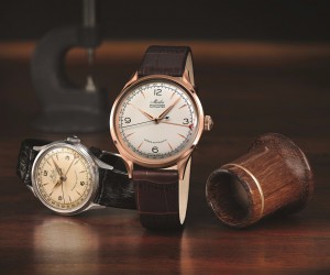 历史于腕间跃动 美度表舵手系列1939年复刻版“中央指针式日历”限量款腕表
