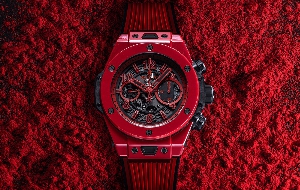 宇舶表BIG BANG UNICO红色魔力 首款明亮红色陶瓷腕表再次超越想象