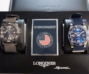 浪琴表推出HydroConquest康卡斯潜水系列美国独家限量腕表