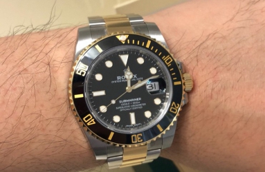 逼着自己马上做了选择 入手劳力士间金黑水鬼