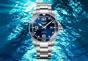 更新换代的典范之作 品鉴浪琴表康卡斯潜水系列蓝盘腕表