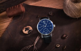 永恒致远 IWC万国表柏涛菲诺手动上链月相腕表150周年纪念特别版