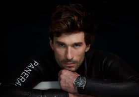 比極限深10米 再創自由潛水神話 專訪沛納海全球品牌大使GUILLAUME NéRY先生