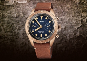 青铜魅力 励志传奇 品鉴豪利时第二代 Carl Brashear 限量版青铜腕表