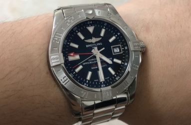 百表的通透度真无敌 入手百年灵复仇者GMT