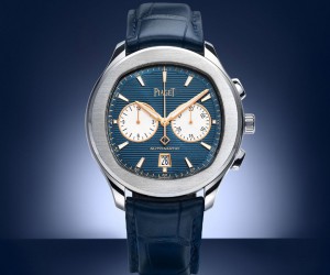 Piaget伯爵推出Polo S系列Bucherer Blue特别限量版计时码表