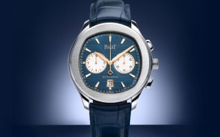 Piaget伯爵推出Polo S系列Bucherer Blue特别限量版计时码表