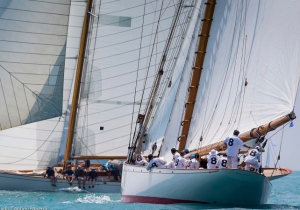 2018年沛纳海古典帆船挑战赛Les Voiles d’ Antibes（地中海巡回赛）赛事亮点及赛事结果