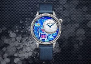 彰显华贵典雅之美 品鉴雅克德罗艺术工坊时分小针盘腕表