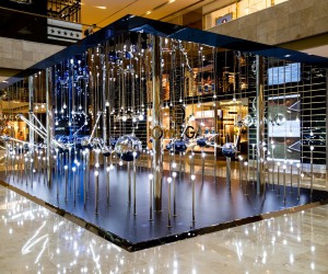 “璀璨星空”歐米茄星座系列腕表展于南京德基廣場購物中心傾情開展