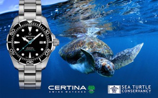 雪铁纳动能系列 STC 特别版潜水腕表——支持海龟保护组织 Sea Turtle Conservancy